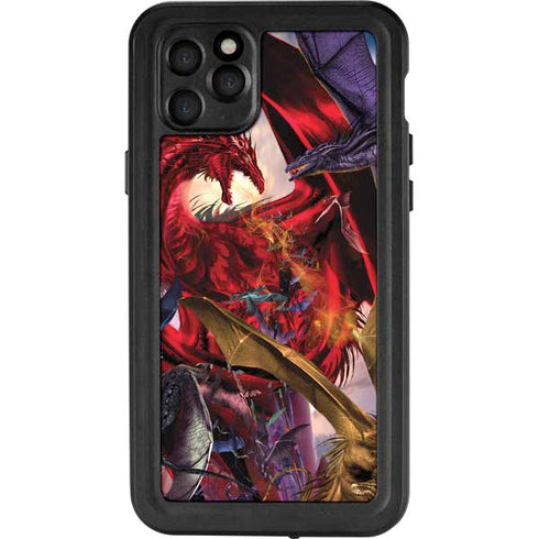 Ruth Thompson Dragon Battle iPhone 11 Pro Max Waterproof Case