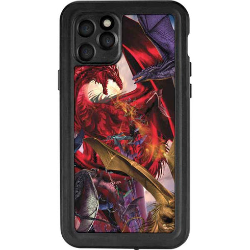 Ruth Thompson Dragon Battle iPhone 11 Pro Waterproof Case