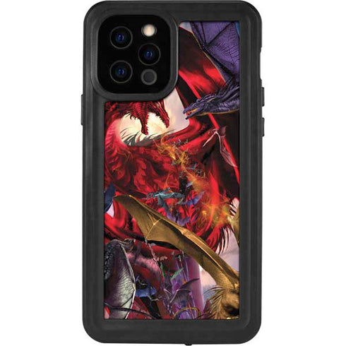 Ruth Thompson Dragon Battle iPhone 12 Pro Waterproof Case