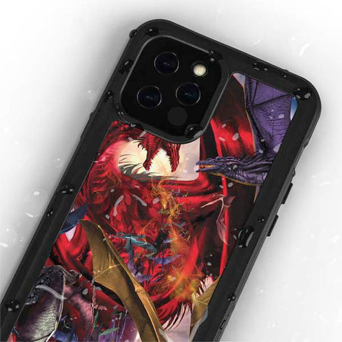 Ruth Thompson Dragon Battle iPhone 12 Pro Waterproof Case