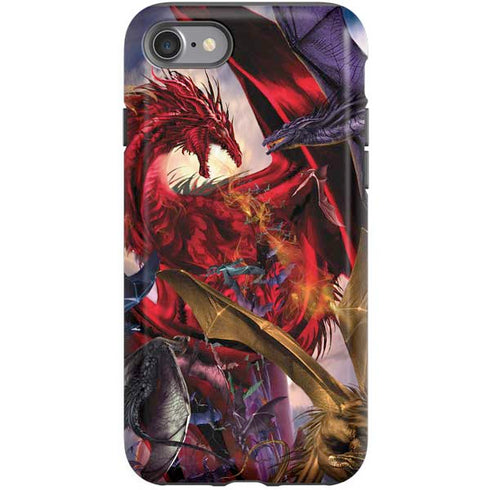 Ruth Thompson Dragon Battle iPhone SE (2nd & 3rd Gen) Pro Case