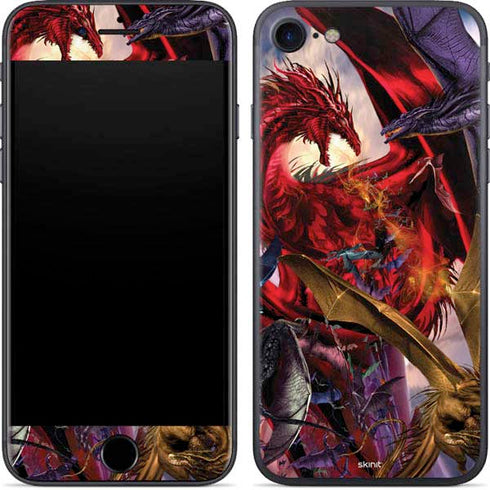 Ruth Thompson Dragon Battle iPhone SE (2nd & 3rd Gen) Skin