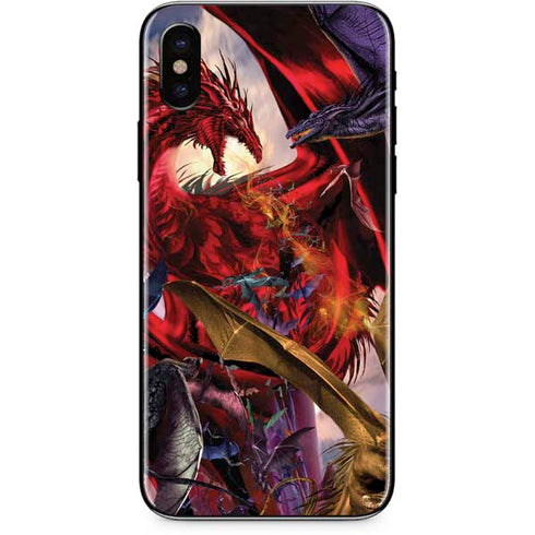 Ruth Thompson Dragon Battle iPhone XS Skin