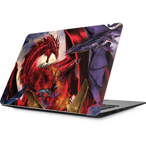 Ruth Thompson Dragon Battle Apple MacBook Skin