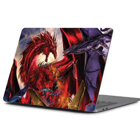 Ruth Thompson Dragon Battle Apple MacBook Pro 13-inch Skin