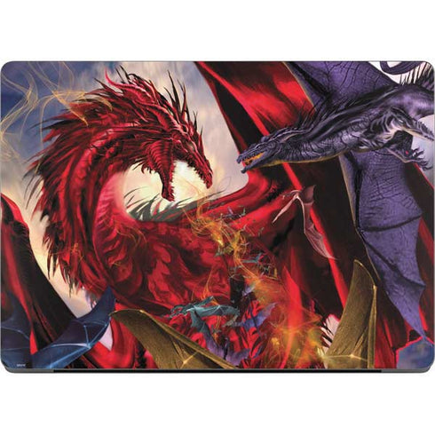Dragon Battle by Ruth Thompson MacBook Pro 14in (2021-24) Skin