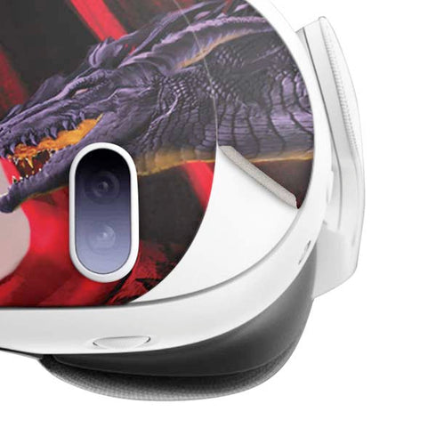 Dragon Battle by Ruth Thompson Meta Quest 3 Skin