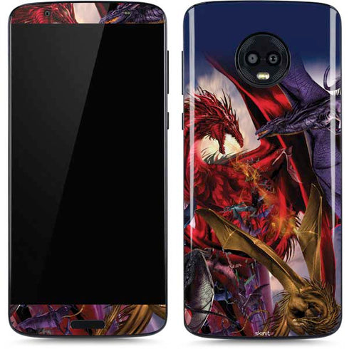 Ruth Thompson Dragon Battle Moto G6 Skin