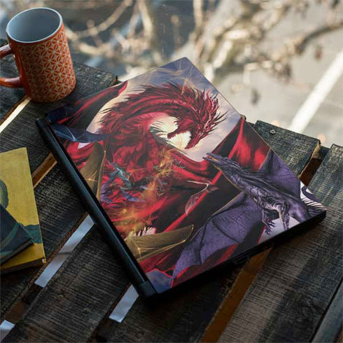 Ruth Thompson Dragon Battle MSI GS65 Stealth Laptop Skin