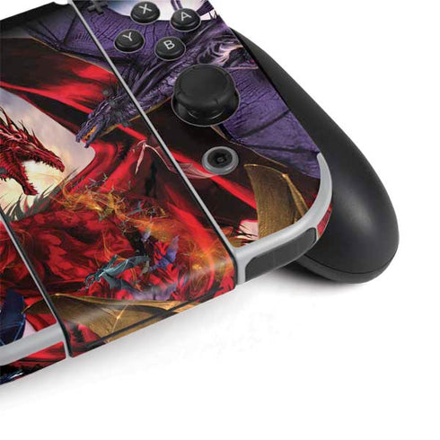 Ruth Thompson Dragon Battle Nintendo Switch OLED (2021) Skin