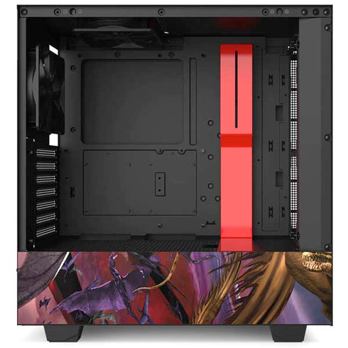 Ruth Thompson Dragon Battle NZXT H510 Compact ATX Mid-Tower Case Skin