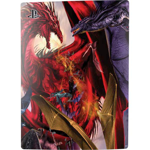 Ruth Thompson Dragon Battle PS5 Digital Edition Console Skin