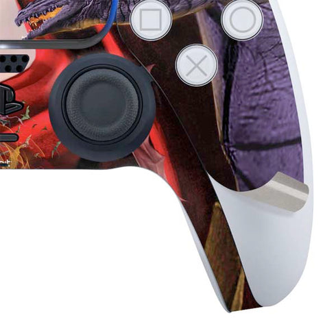 Dragon Battle by Ruth Thompson PS5 Slim Digital Edition Bundle Skin