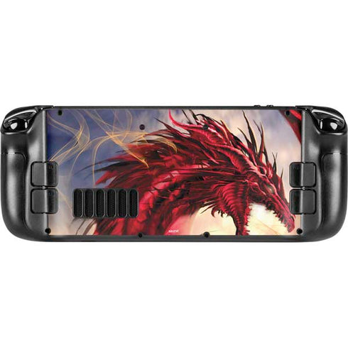Ruth Thompson Dragon Battle Steam Deck Handheld Gaming Computer Skin