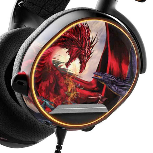 Ruth Thompson Dragon Battle SteelSeries Arctis 3 Skin