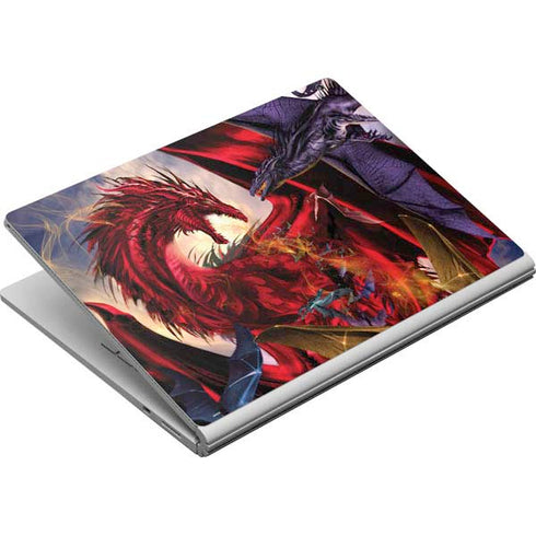 Ruth Thompson Dragon Battle Surface Book Skin