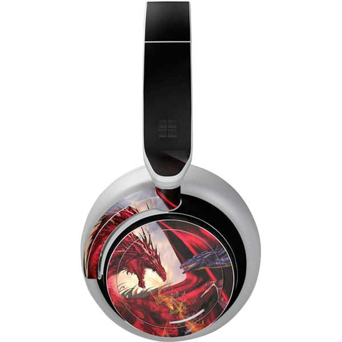 Ruth Thompson Dragon Battle Surface Headphones Skin