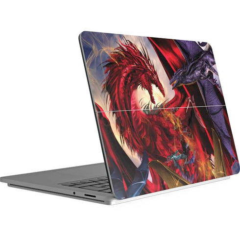 Ruth Thompson Dragon Battle Surface Laptop Studio Skin
