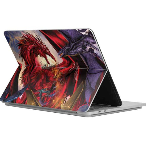 Ruth Thompson Dragon Battle Surface Laptop Studio Skin