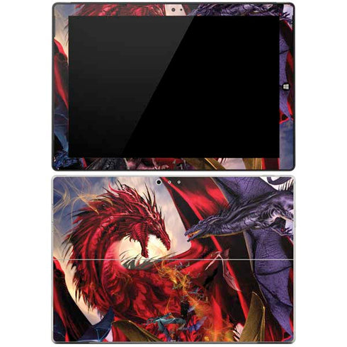 Ruth Thompson Dragon Battle Surface Pro 3 Skin