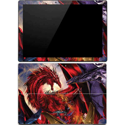 Ruth Thompson Dragon Battle Surface Pro 4 Skin
