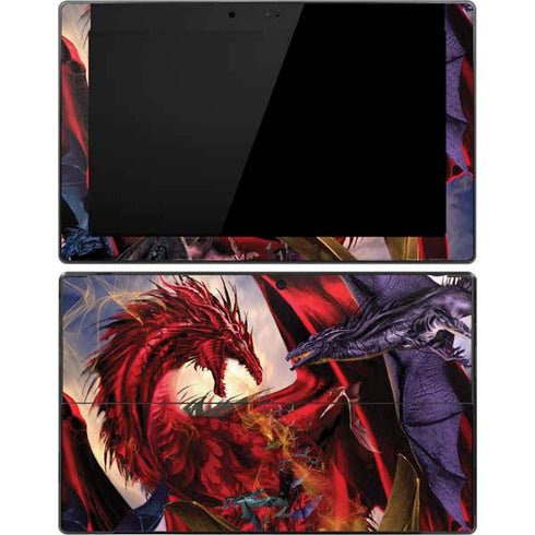 Ruth Thompson Dragon Battle Surface Pro Tablet Skin
