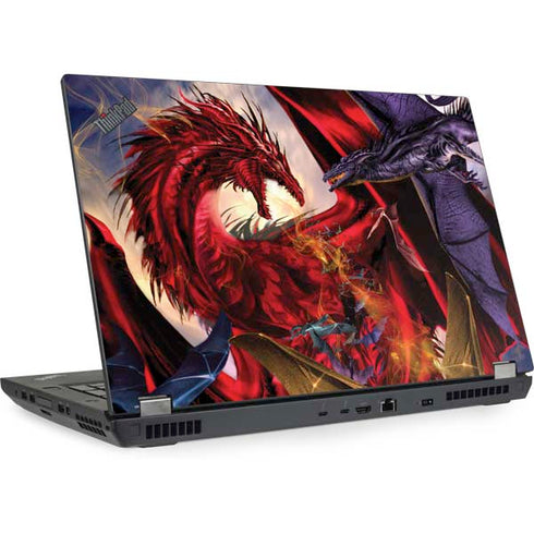 Ruth Thompson Dragon Battle Lenovo ThinkPad Skin