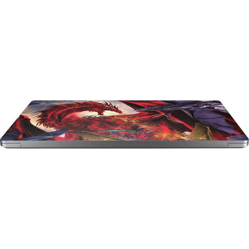 Ruth Thompson Dragon Battle Universal Laptop 12in (9.8 x 6.8in) Skin