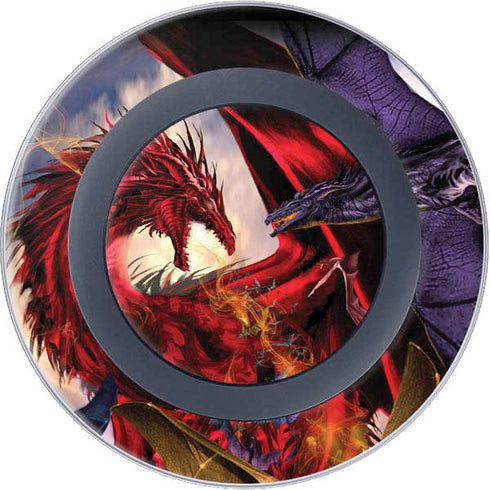 Ruth Thompson Dragon Battle Wireless Charger Skin