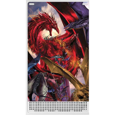Dragon Battle by Ruth Thompson Xbox Series S Skins