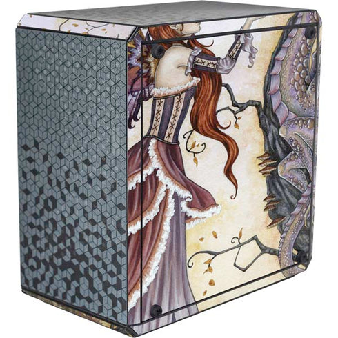 Amy Brown Dragon Charmer Fairy Cooler Master MasterBox Q300L Mini Tower Skin