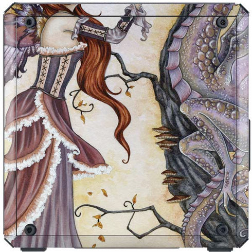 Amy Brown Dragon Charmer Fairy Cooler Master MasterBox Q300L Mini Tower Skin