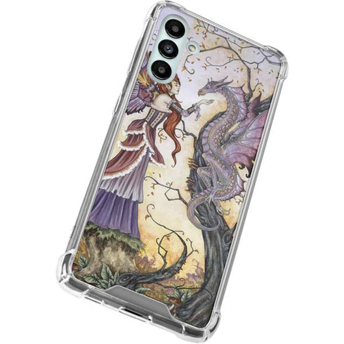 Amy Brown Dragon Charmer Fairy Galaxy A13 5G Clear Case