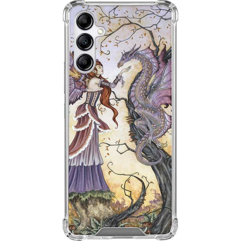Dragon Charmer Fairy by Amy Brown Galaxy A15 5G Clear Case