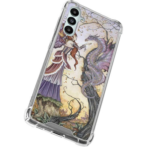 Dragon Charmer Fairy by Amy Brown Galaxy A15 5G Clear Case