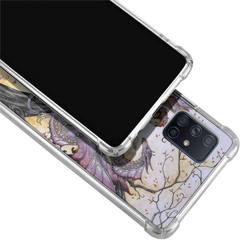 Amy Brown Dragon Charmer Fairy Galaxy A51 5G Clear Case