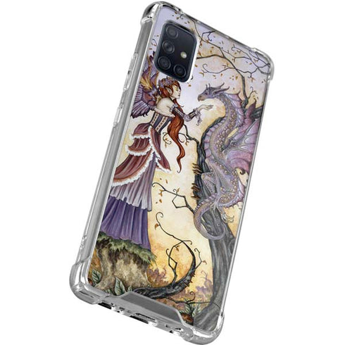 Amy Brown Dragon Charmer Fairy Galaxy A51 5G Clear Case