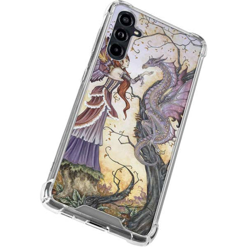Dragon Charmer Fairy by Amy Brown Galaxy A54 5G Clear Case