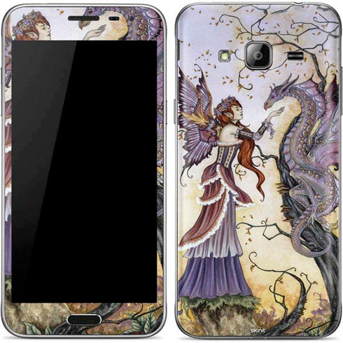Amy Brown Dragon Charmer Fairy Galaxy J3 Skin