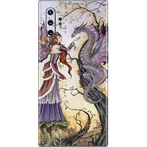 Amy Brown Dragon Charmer Fairy Galaxy Note 10 Plus Skin