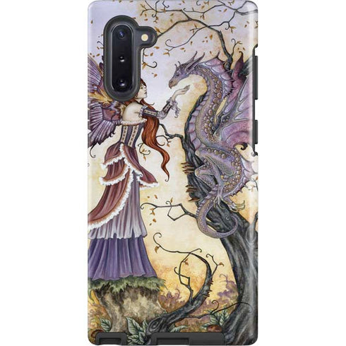 Amy Brown Dragon Charmer Fairy Galaxy Note 10 Pro Case