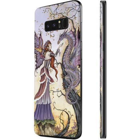 Amy Brown Dragon Charmer Fairy Galaxy Note 8 Skin