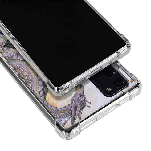 Amy Brown Dragon Charmer Fairy Galaxy Note20 5G Clear Case