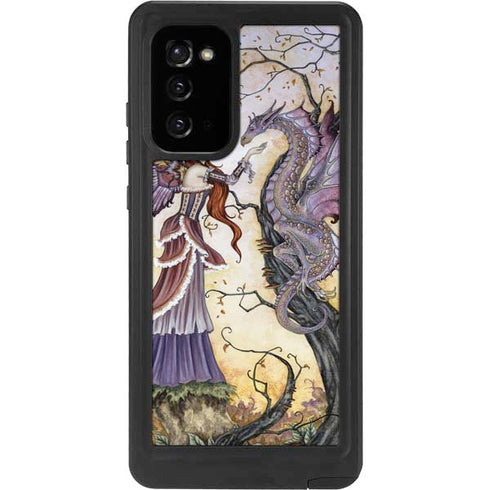 Amy Brown Dragon Charmer Fairy Galaxy Note20 5G Waterproof Case
