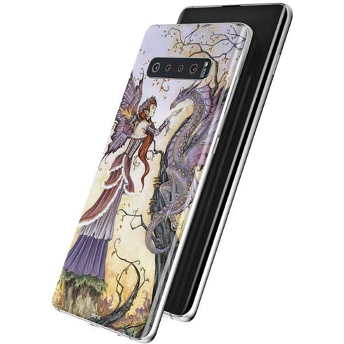 Amy Brown Dragon Charmer Fairy Galaxy S10 Plus Skin