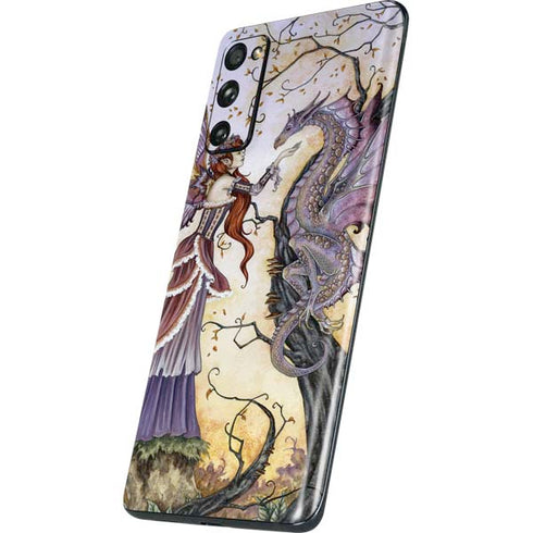 Amy Brown Dragon Charmer Fairy Galaxy S20 Fan Edition Skin