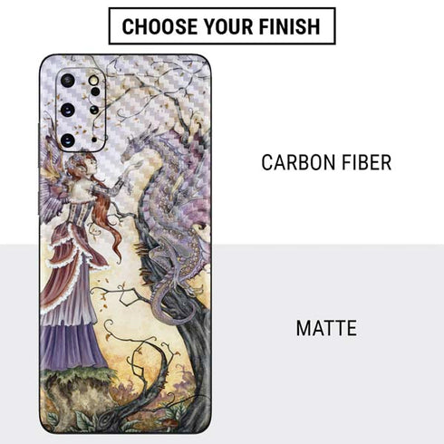 Amy Brown Dragon Charmer Fairy Galaxy S20 Plus Skin
