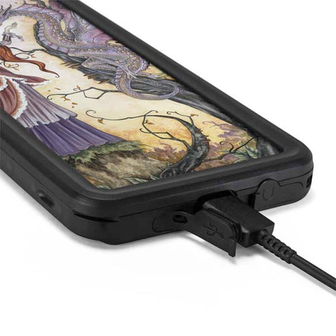 Amy Brown Dragon Charmer Fairy Galaxy S20 Plus Waterproof Case