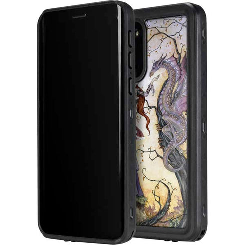 Amy Brown Dragon Charmer Fairy Galaxy S20 Waterproof Case