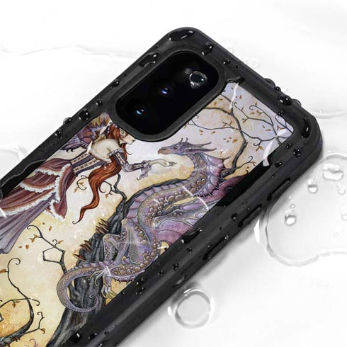 Amy Brown Dragon Charmer Fairy Galaxy S20 Waterproof Case